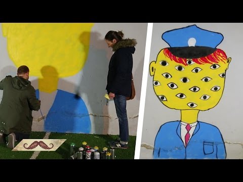 #კაცებისდრო ქუჩის ხელოვნება - საჯარო საუბარი პრობლემებზე - თაკო ასათიანის სიუჟეტი