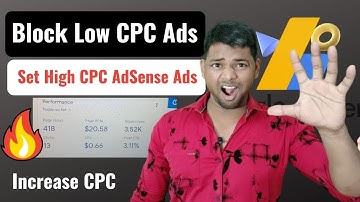How To Block Low CPC Ads in Adsense 2022 || Increase CPC and Revenue | Low CPC Ads List