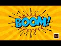 Comic Book Text Effect in Illustrator