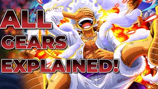 ALL OF LUFFY'S GEARS EXPLAINED! - (One Piece)