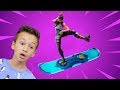 NEW DRIFTBOARD IN FORTNITE Летаем на Доске ЛЕТАЮЩИЙ СНОУБОРД