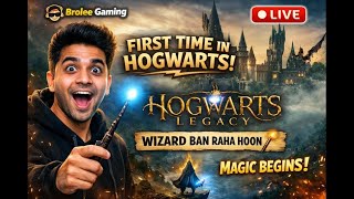 Hogwarts Legacy LIVE 🔥 Hindi Gameplay