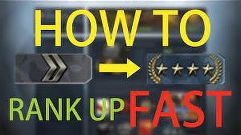 How to rank up very fast in CS : GO (tips and secrets)
