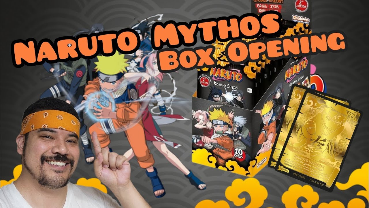 Set 1 Edition 2 Konoha Shido Box Opening - Naruto Mythos TCG - YouTube