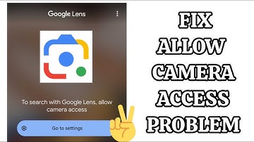 Fix "To search with Google Lens, allow camera access" Problem|| TECH SOLUTIONS BAR