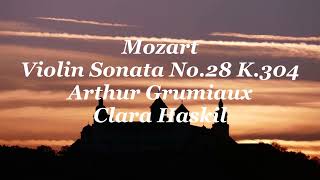 モーツァルト：ヴァイオリンソナタ第28番ホ短調 K.304 Mozart：Violin