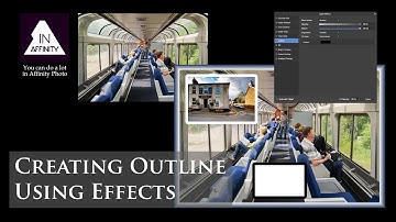 Creating Outline Border Using Effects (fx) in Affinity Photo