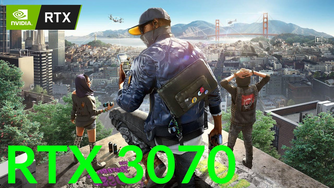 WATCH DOGS 2 | RTX 3070 8GB ( 1440p Ultra Settings )