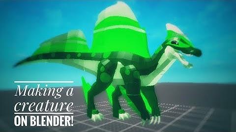 Tutorial on how to make creatures on blender! - part 4