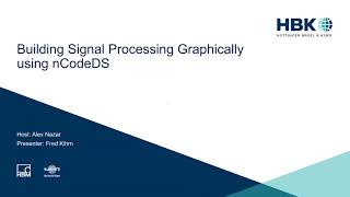 Building Signal Processing Graphically Using nCodeDS