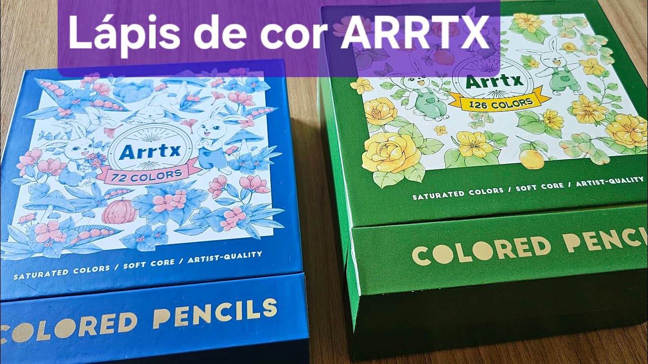 Conhecendo Lápis de cor ARRTX