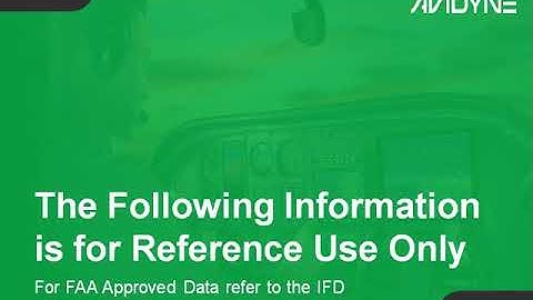 IFD Interface with Avidyne AXP322