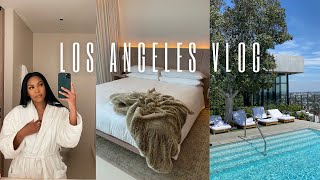 LOS ANGELES VLOG | DAY TRIP TO LA | THE WEST HOLLYWOOD EDITION HOTEL