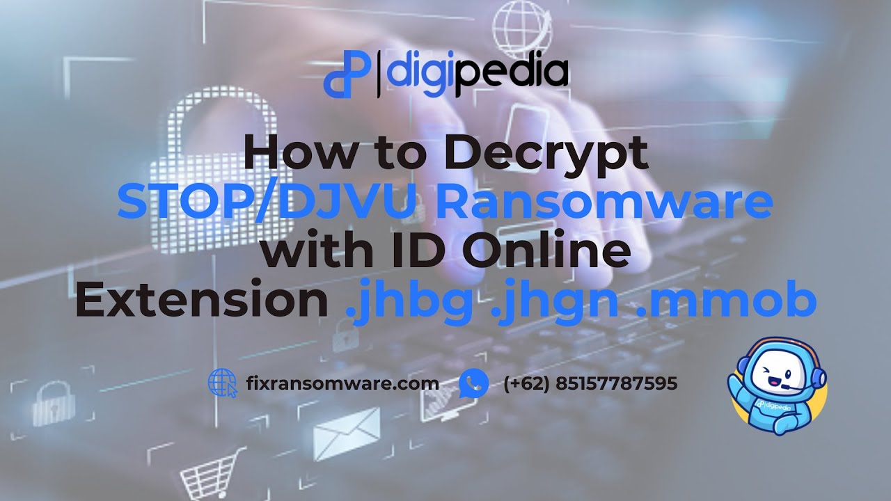 How to Decrypt STOP/DJVU Ransomware with ID Online Extension .jhbg
