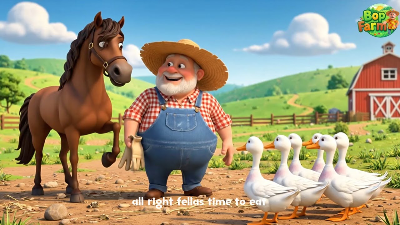Old MacDonald Had a Farm 🐎🐄 | Fun & Learning Farm Animals for Kids | Farm Life🎶