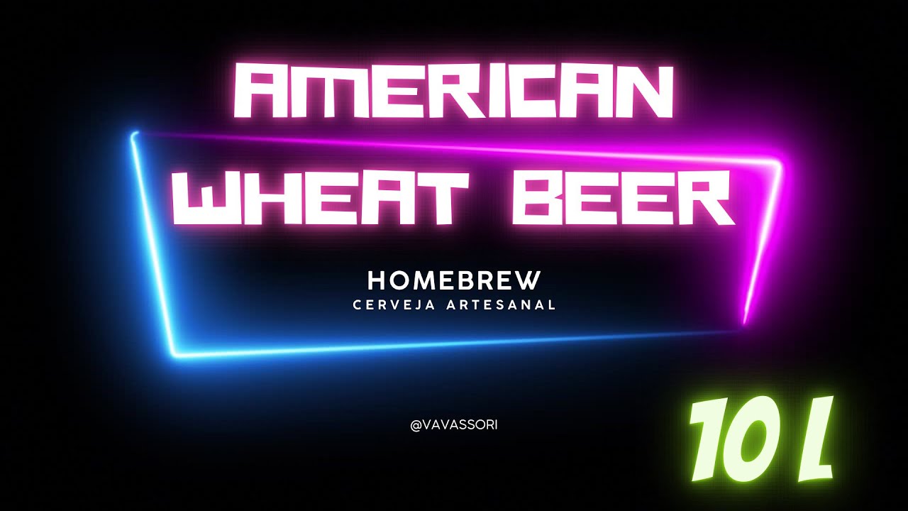 Receita 10L American Wheat Beer YouTube receita-10l-american-wheat-beer-youtube