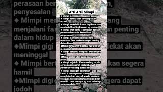 arti mimpi #shortsvideo #shorts