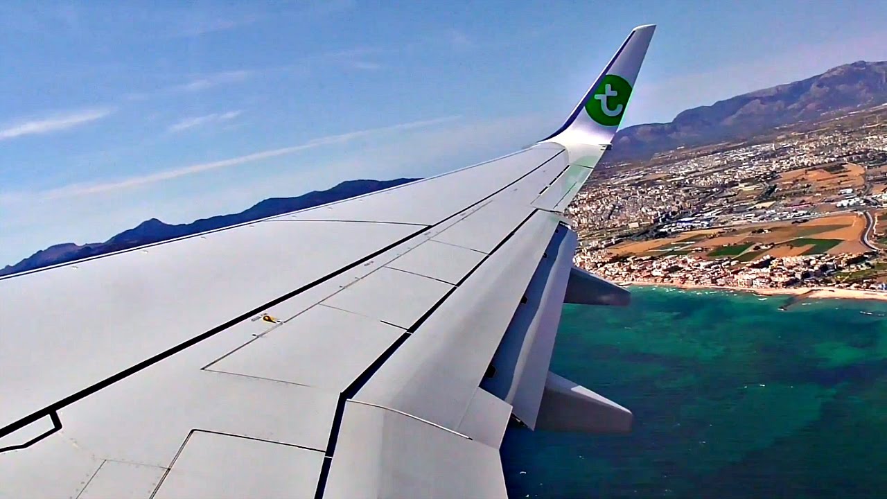 Transavia Boeing 737-800 FANTASTIC SCENIC TAKEOFF from Palma de Mallorca | ✈