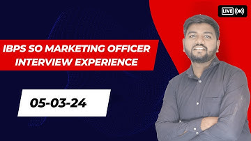 IBPS SO Marketing Officer Interview Experience