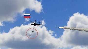Russian helicopter pilot makes a big mistake | ARMA