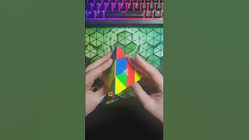 Pyraminx Solve of the Day 3/13 - 2.08 #rubikscube #pyraminx #cubing #puzzle #shorts