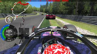 FULL ONBOARD: Can an F1 Car Pass The Entire NURBURGRING 24h Field in 1 LAP?