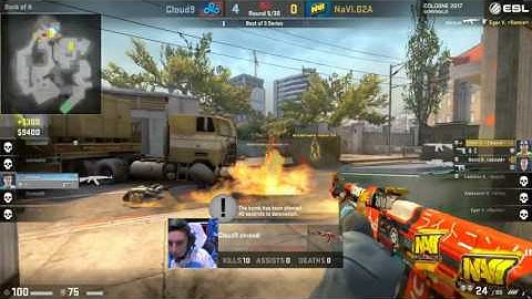 Shroud INSANE 1V3 Clutch vs Na