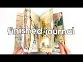 Junk journal flip through junk journal january 2024