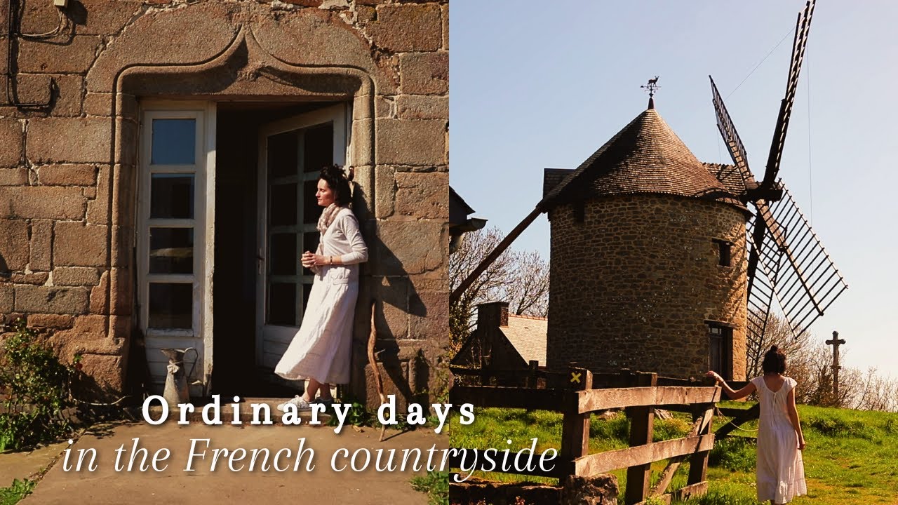 Simple countryside life | my farmhouse routine & a walk in Brittany, France | cottage, slow living