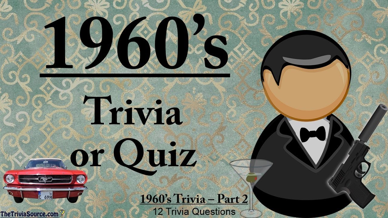 History of the 1960’s – Trivia & Quiz – #2 - YouTube