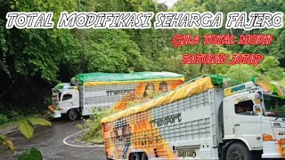 Sultan Punya Selera| Modif Gila truck Hino 500 keren melintas di jalur Ekstrim