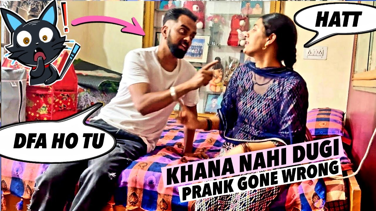 Aaj ke baad mere hath ka mat khana smja🤬 | prank gone wrong| chetnamit