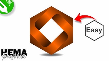 Coreldraw Tutorial - Modern Polygon Logo Design In Coreldraw