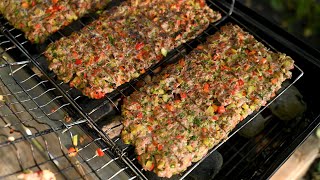 Настоящий ЛЮЛЯ-КЕБАБ без шампуров. How to make kebab of lamb