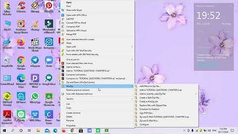 How To Use File Compression Tools (Winzip)