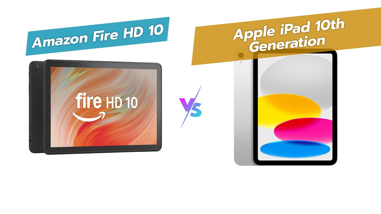 Amazon Fire HD 10 vs Apple iPad 10th Gen 📱💥