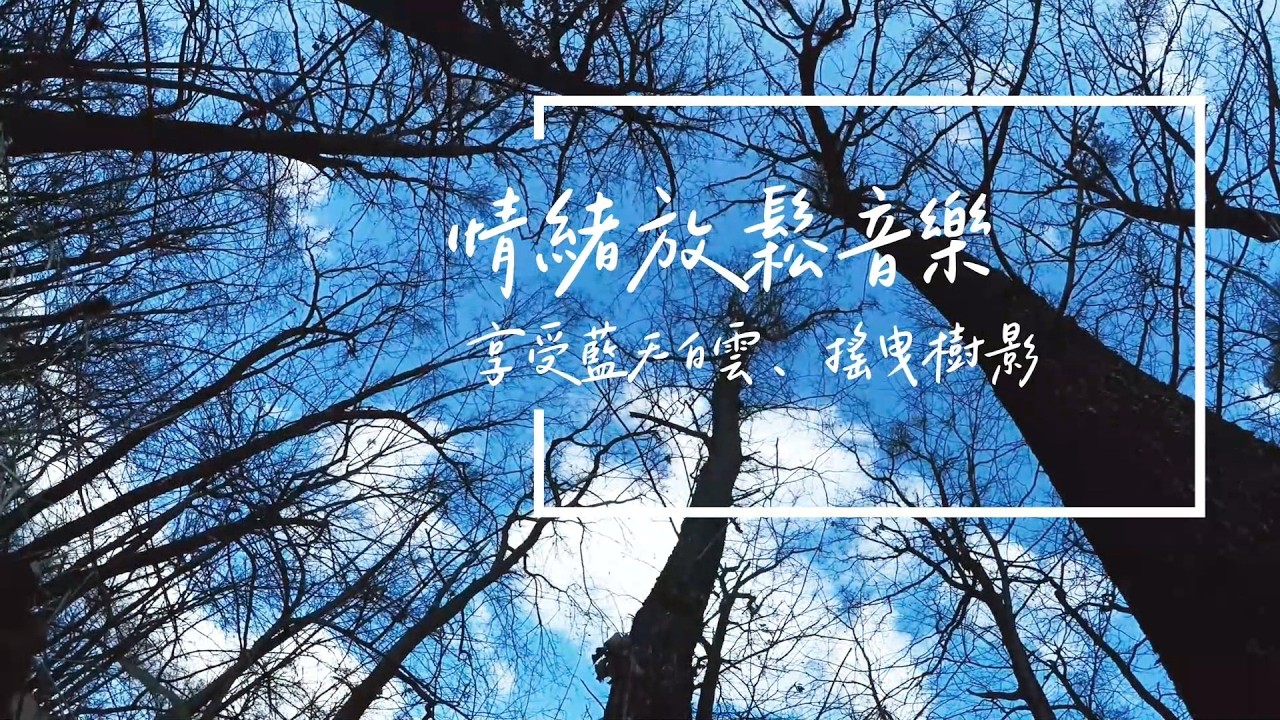 Chill音樂 | 享受藍天白雲，搖曳樹影 | 情緒放鬆音樂𝜗ৎ