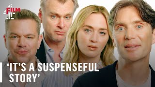 Christopher Nolan, Cillian Murphy, Emily Blunt and Matt Damon on Oppenheimer