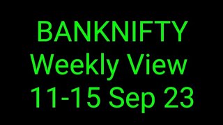 Banknifty Weekly Prediction, live intraday option trading education