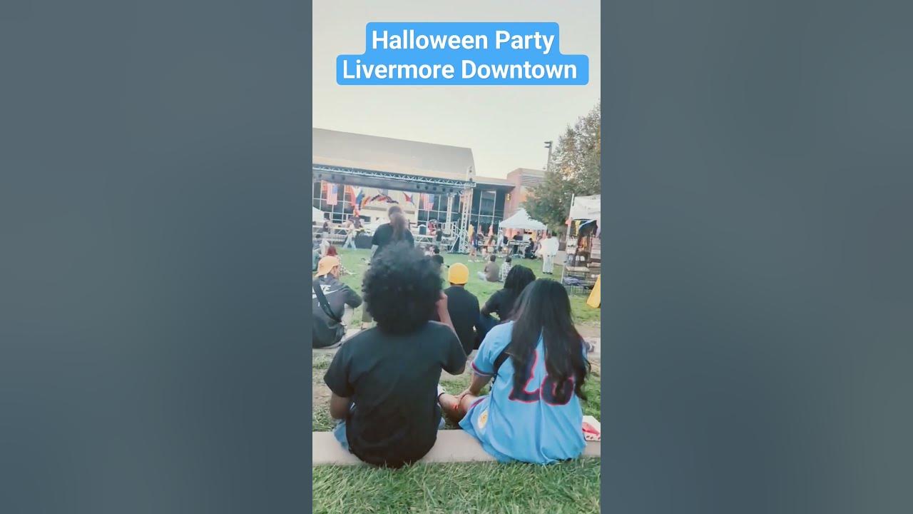 Halloween Party Downtown Livermore CA YouTube