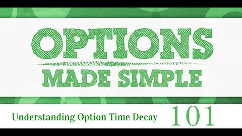 Understanding Time Decay