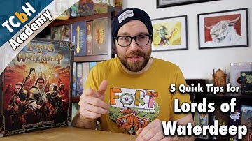 5 Quick Strategy Tips for Lords of Waterdeep - TCbH