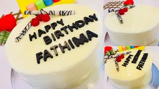 How to make a tasty & softy white chocolate truffle cake..... related
video ----------------------- cake
recipe:-https://youtu.be/pm24qfpra...