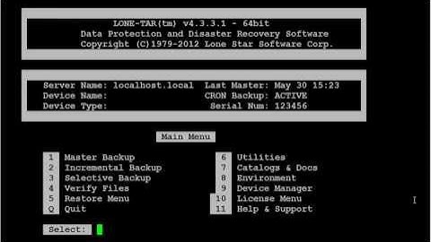 PART TWO - Making a Bootable USB/RDX/RD1000 Device with LONE-TAR for backups and disaster recovery