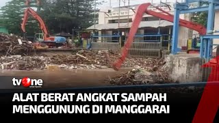 Download lagu Penampakan Tumpukan Sampah di Pintu Air Manggarai | Kabar Petang tvOne