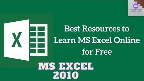MS Excel 2010 Full Course Urdu - Lecture 1 | MS Excel Tutorial in Hindi | Microsoft Excel Formulas