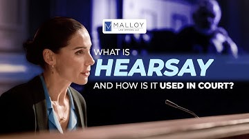 What Is Hearsay and How Is It Used In Court??