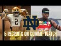 5 Notre Dame Football Recruiting Targets on Commit Watch!