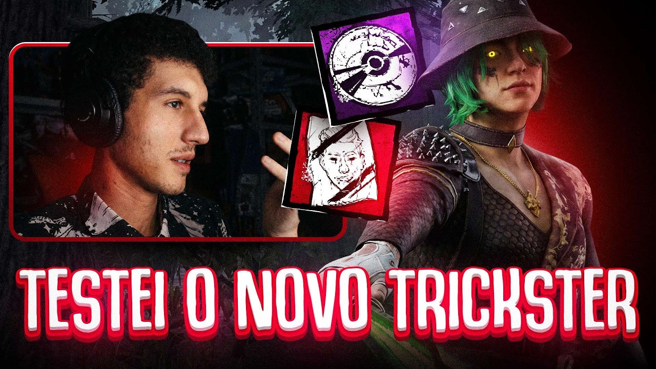 TESTEI O NOVO REWORK DO TRICKSTER, O NOVO SURVIVOR E O NOVO MAPA E ME SURPREENDI... l DBD PTB