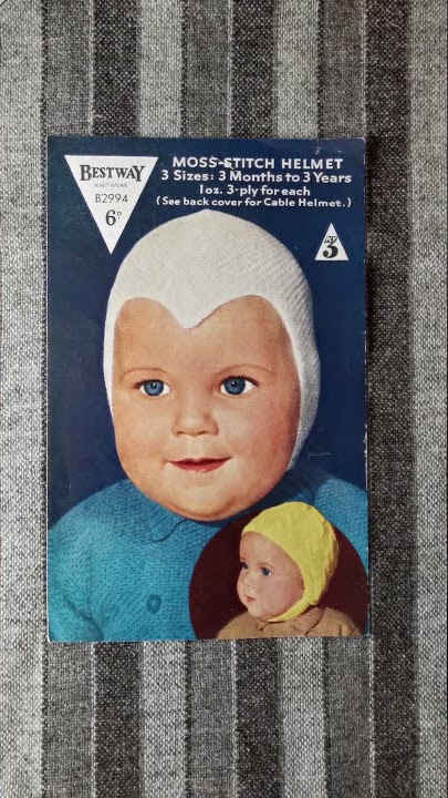 20 vintage knitted/crocheted hat patterns